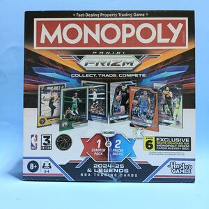 Hasbro Monopoly 2024-2025 Prizm NBA 3RD Edition, Ages 8+ 2-4 Players